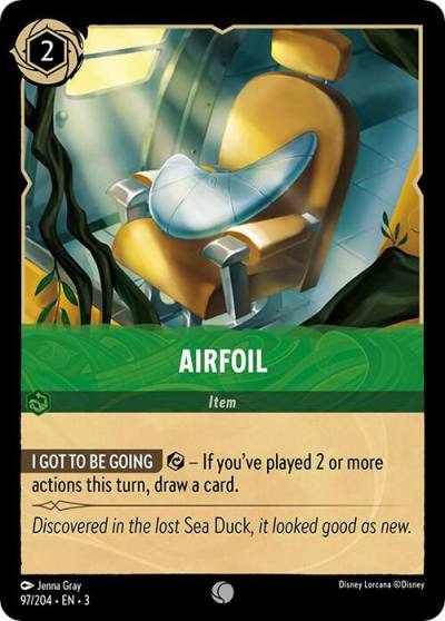 Airfoil 97/204 Into the Inklands Lorcana card
