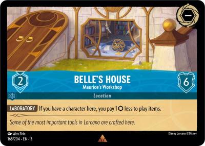 Belles House Maurices Workshop 168/204 Into the Inklands Lorcana card