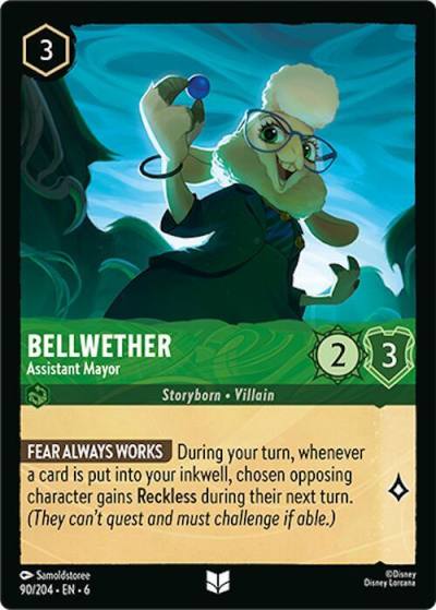 Bellwether Assistant Mayor 90/204 Azurite Sea Lorcana card