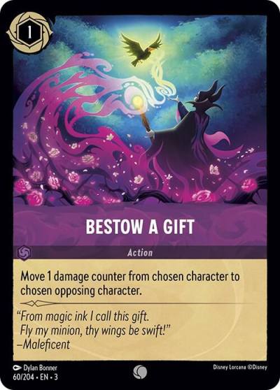 Bestow a Gift 60/204 Into the Inklands Lorcana card