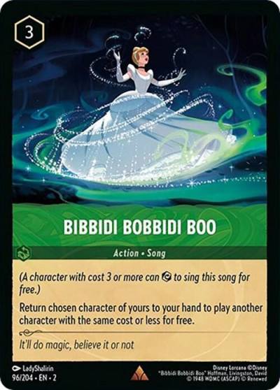 Bibbidi Bobbidi Boo 96/204 Rise of the Floodborn Lorcana card