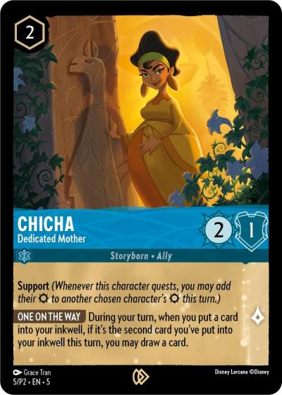Chicha Dedicated Mother 5 Disney Lorcana Promo Cards Lorcana card