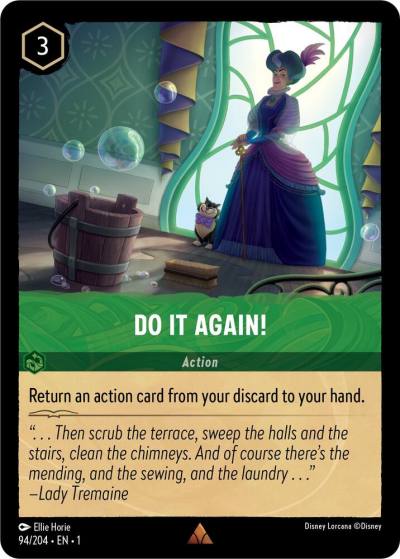 Do It Again 94/204 The First Chapter Lorcana card
