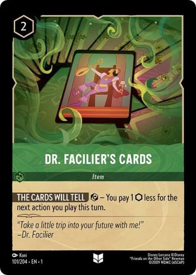 Dr Faciliers Cards 101/204 The First Chapter Lorcana card
