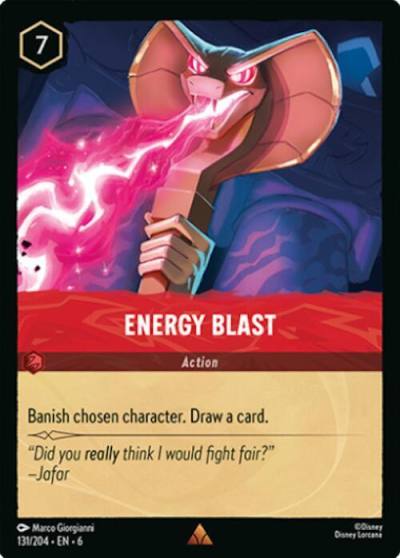 Energy Blast 131/204 Azurite Sea Lorcana card