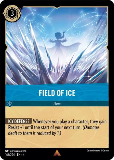 Field of Ice 166/204 Ursula's Return Lorcana card