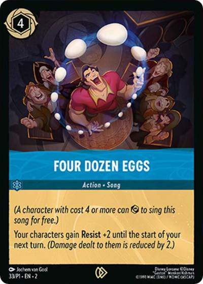 Four Dozen Eggs 33 Disney Lorcana Promo Cards Lorcana card