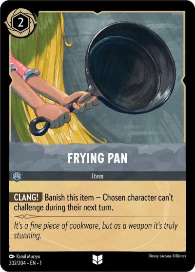 Frying Pan 202/204 The First Chapter Lorcana card