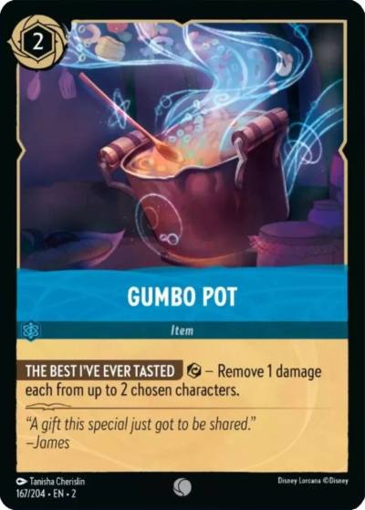 Gumbo Pot 167/204 Rise of the Floodborn Lorcana card