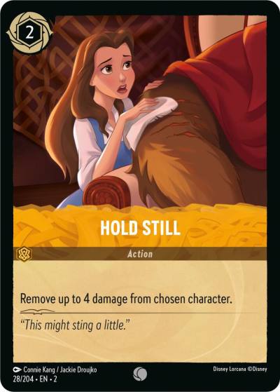 Hold Still 28/204 Rise of the Floodborn Lorcana card
