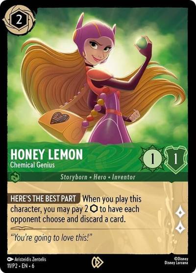 Honey Lemon Chemical Genius 11 Disney Lorcana Promo Cards Lorcana card