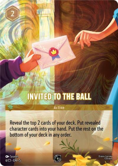Invited to the Ball 6 Disney Lorcana Promo Cards Lorcana card