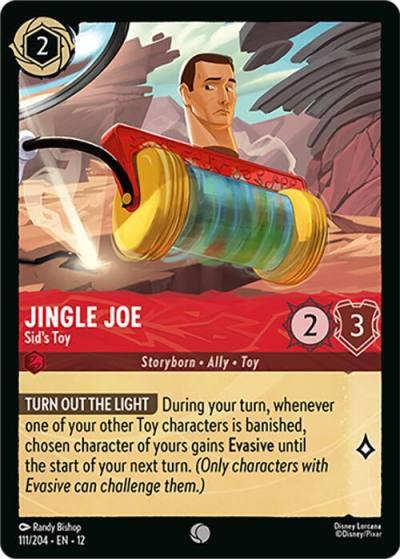 Jingle Joe Sid's Toy 111/204 Wilds Unknown Lorcana card