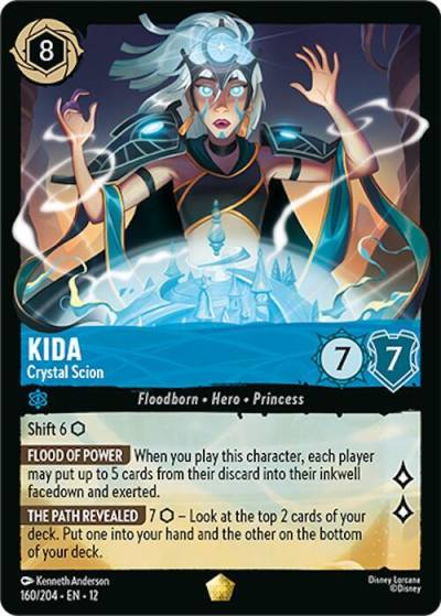 Kida Crystal Scion 160/204 Wilds Unknown Lorcana card