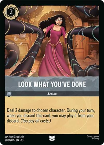 Look What You've Done 200/204 Attack of the Vine! Lorcana card