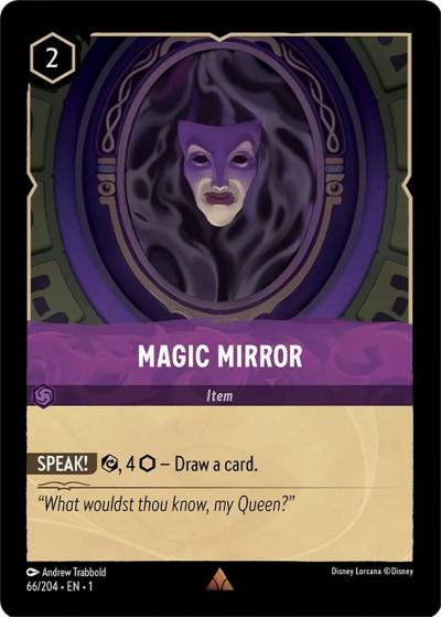 Magic Mirror 66/204 The First Chapter Lorcana card