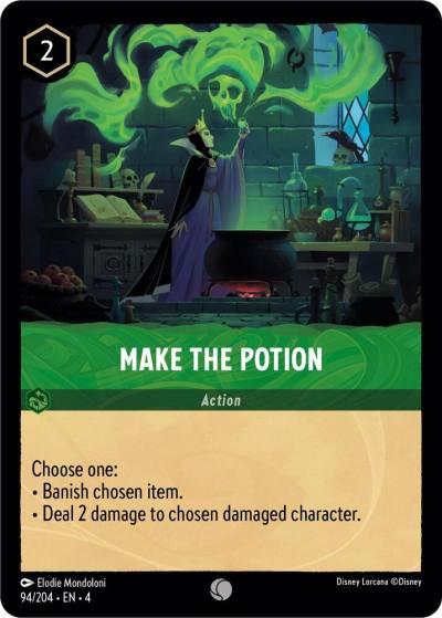 Make the Potion 94/204 Ursula's Return Lorcana card
