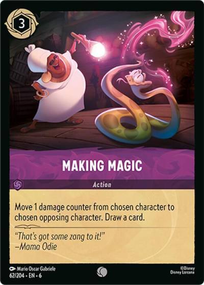 Making Magic 62/204 Azurite Sea Lorcana card