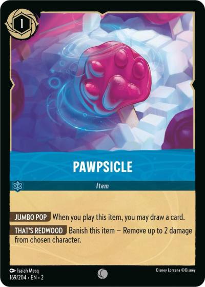 Pawpsicle 169/204 Rise of the Floodborn Lorcana card