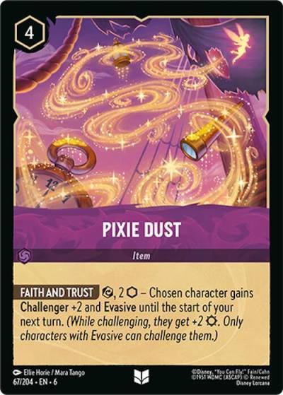 Pixie Dust 67/204 Azurite Sea Lorcana card