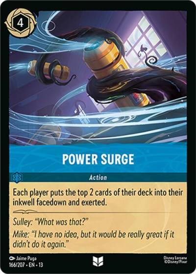 Power Surge 166/204 Attack of the Vine! Lorcana card