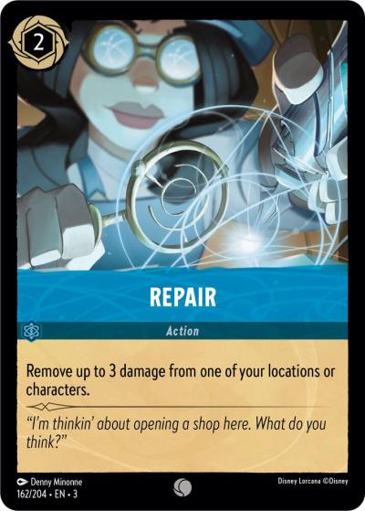 Repair 162/204 Into the Inklands Lorcana card