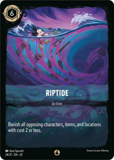 Riptide 24/31 Illumineer's Quest: Deep Trouble Lorcana card