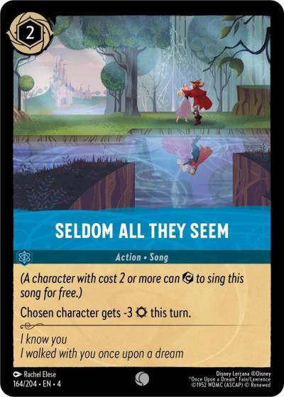 Seldom All They Seem 164/204 Ursula's Return Lorcana card