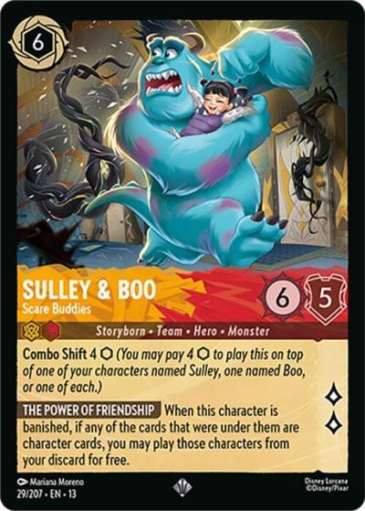 Sulley & Boo Scare Buddies 29/204 Attack of the Vine! Lorcana card