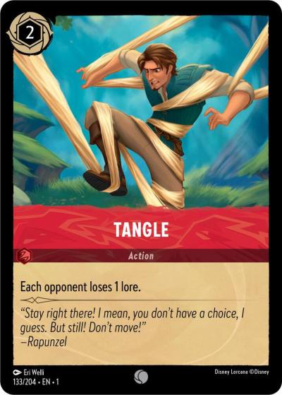 Tangle 133/204 The First Chapter Lorcana card