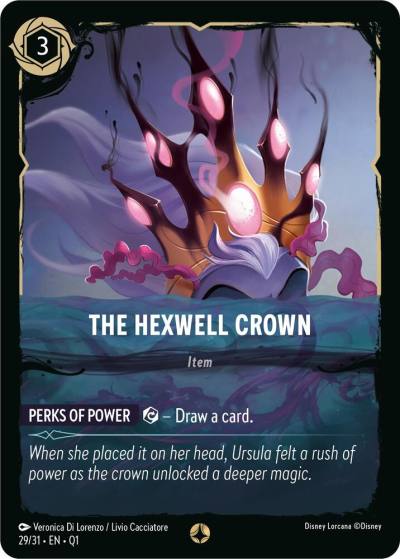 The Hexwell Crown 29/31 Illumineer's Quest: Deep Trouble Lorcana card