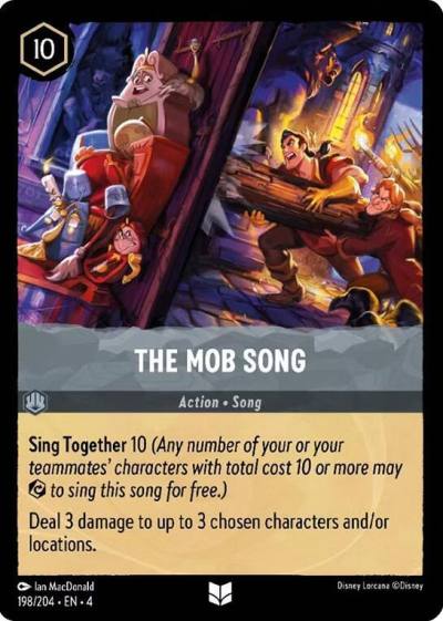The Mob Song 198/204 Ursula's Return Lorcana card