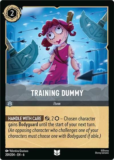 Training Dummy 201/204 Azurite Sea Lorcana card