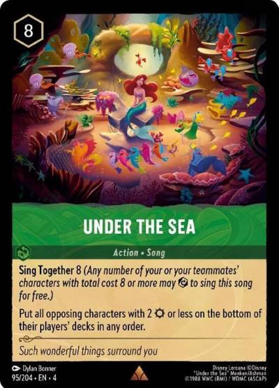 Under the Sea 95/204 Ursula's Return Lorcana card