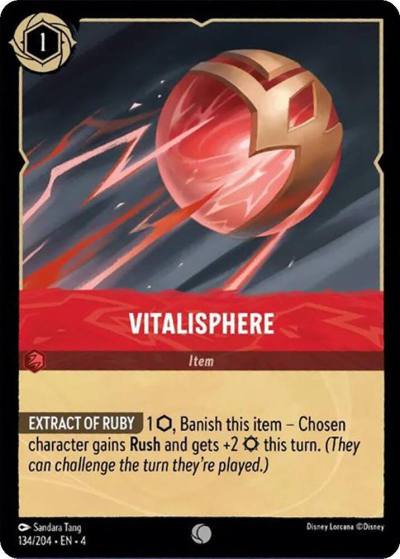 Vitalisphere 134/204 Ursula's Return Lorcana card