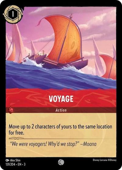 Voyage 131/204 Into the Inklands Lorcana card