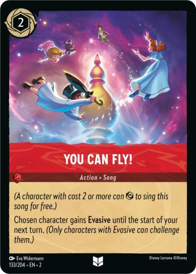 You Can Fly 133/204 Rise of the Floodborn Lorcana card