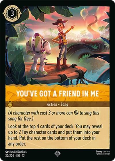 You've Got a Friend in Me 30/204 Wilds Unknown Lorcana card