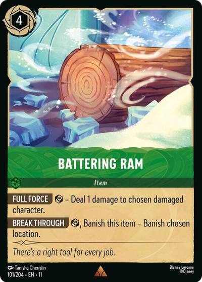 Battering Ram 101/204 Winterspell Lorcana card