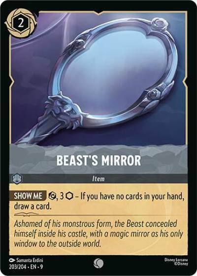 Beasts Mirror 203/204 Fabled Lorcana card