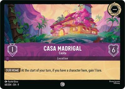 Casa Madrigal Casita 68/204 Fabled Lorcana card