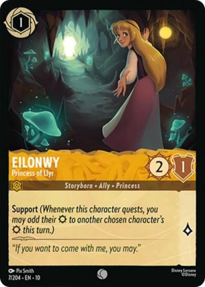 Eilonwy Princess of Llyr 7/204 Whispers in the Well Lorcana card