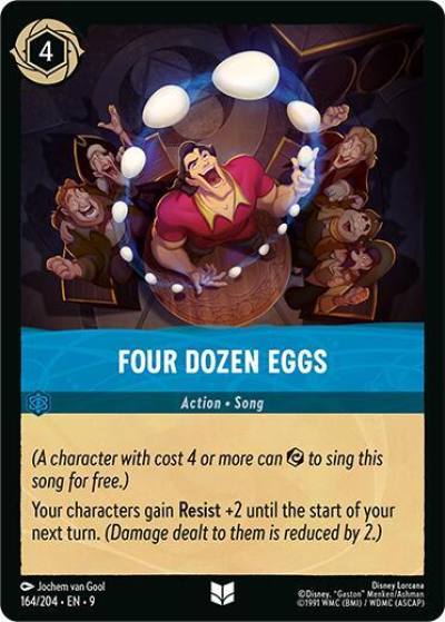 Four Dozen Eggs 164/204 Fabled Lorcana card