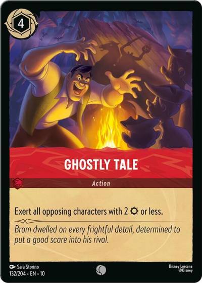 Ghostly Tale 132/204 Whispers in the Well Lorcana card