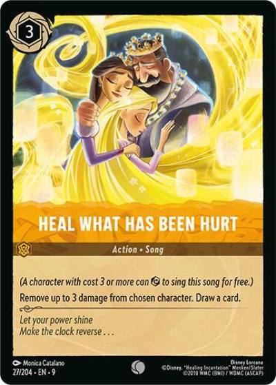 Heal What Has Been Hurt 27/204 Fabled Lorcana card