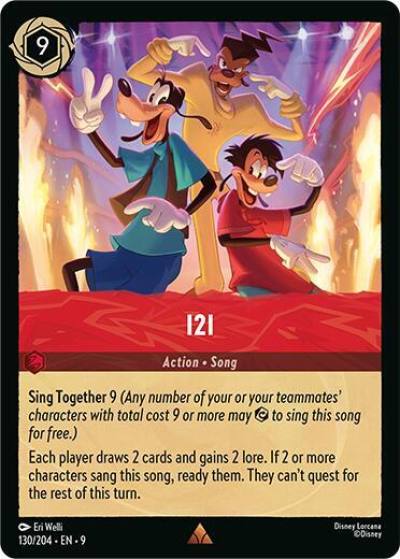 I2I 130/204 Fabled Lorcana card