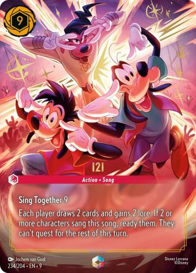 I2I Enchanted 234/204 Fabled Lorcana card
