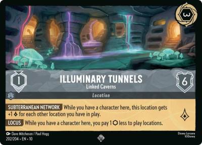 Illuminary Tunnels Linked Caverns 202/204 Whispers in the Well Lorcana card