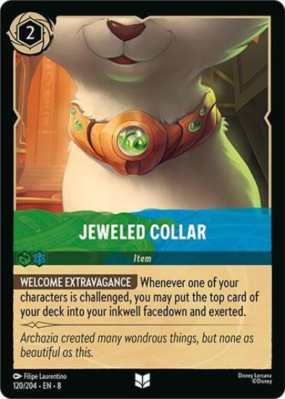 Jeweled Collar 120/204 Reign of Jafar Lorcana card