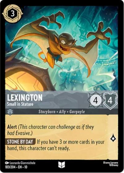 Lexington Small in Stature 183/204 Whispers in the Well Lorcana card